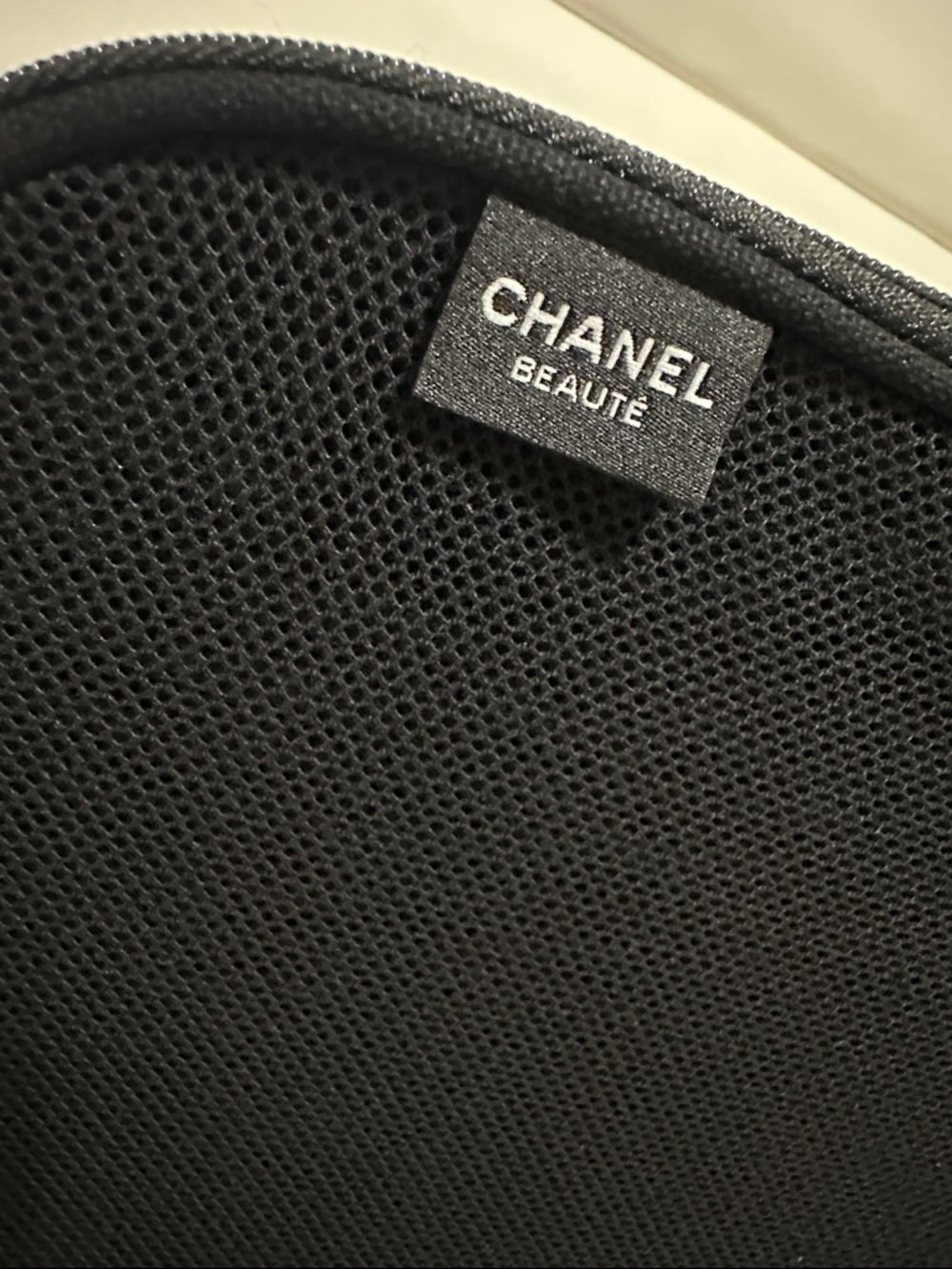 CHANEL Novelty Black Travel Cosmetic Case with Accessories - Picture 3 of 14